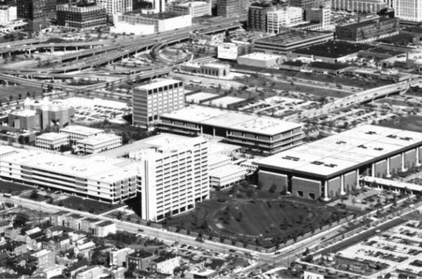 Netsch Campus aerial shot.