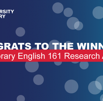 Congrats to the Winners! UIC Library English 161 Research Awards
                  